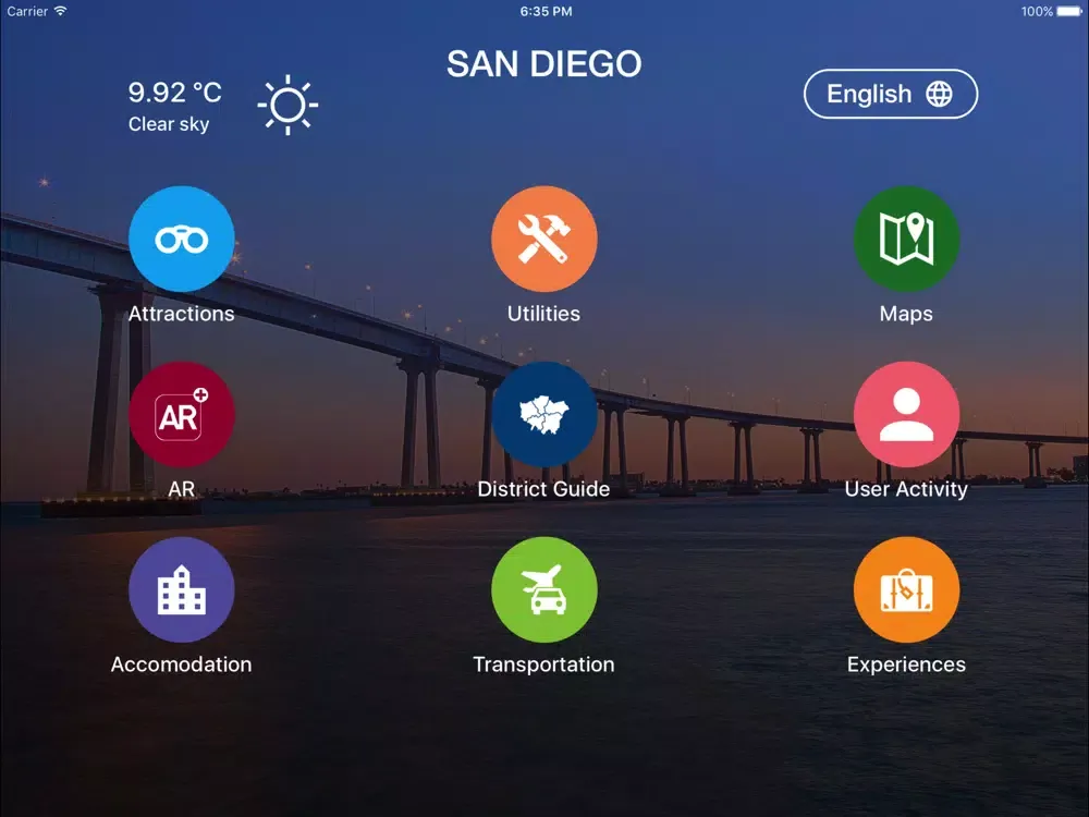 San Diego Travel Pangea Guides iPad 应用截图
