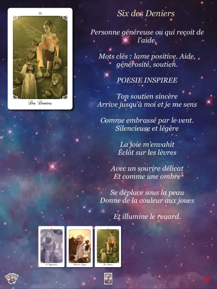 Tarot Le messager de l'âme iPad 应用截图