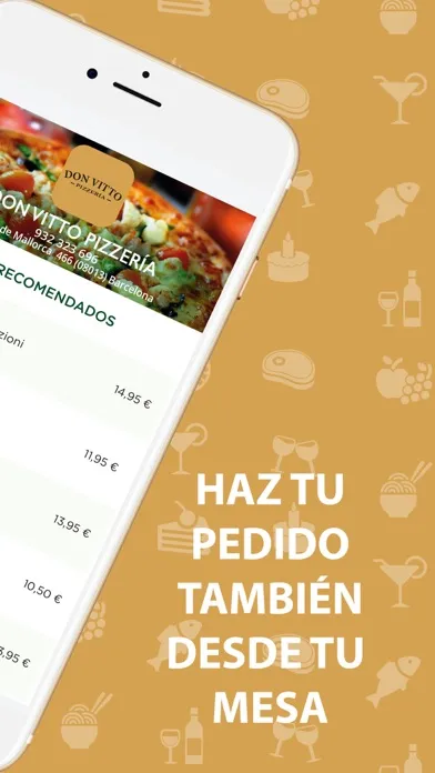 Capturas de tela do Don Vitto Pizzería