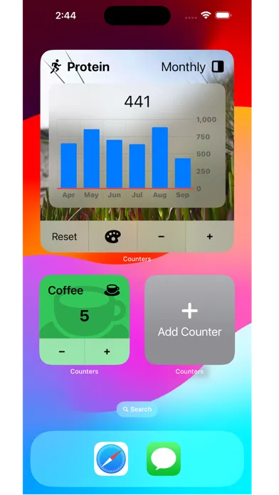 Screenshot di Counters - Interactive Widgets