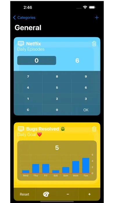 Screenshot di Counters - Interactive Widgets