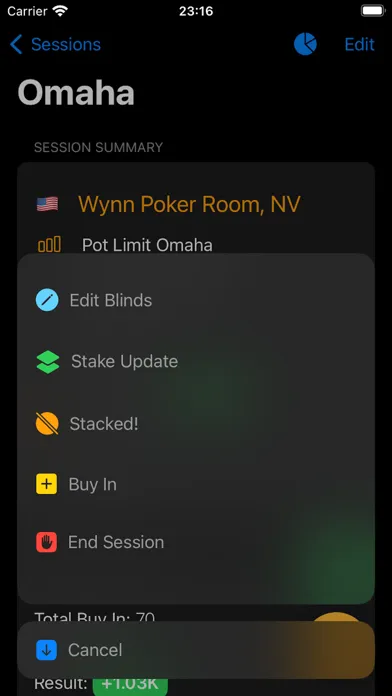 VPIP Poker Tracker سکرین شاٹس