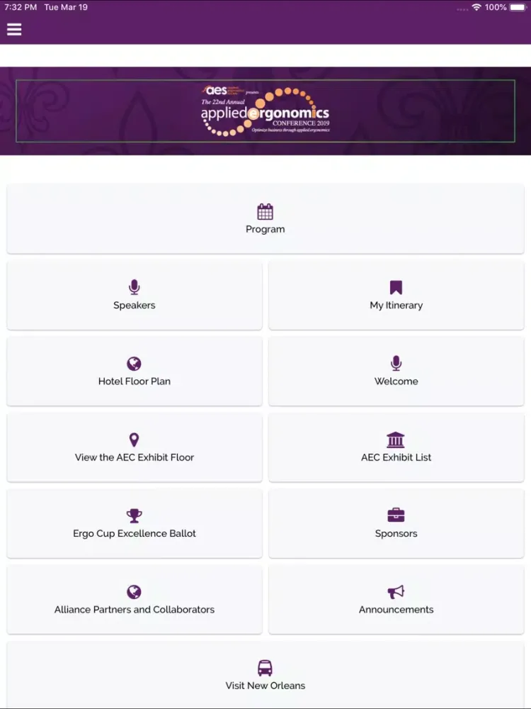 Applied Ergo 2019 iPad  स्क्रीनशॉट