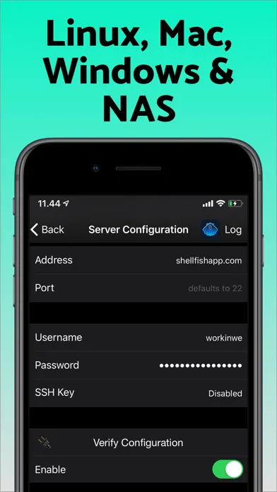 SSH Files – Secure ShellFish Screenshots