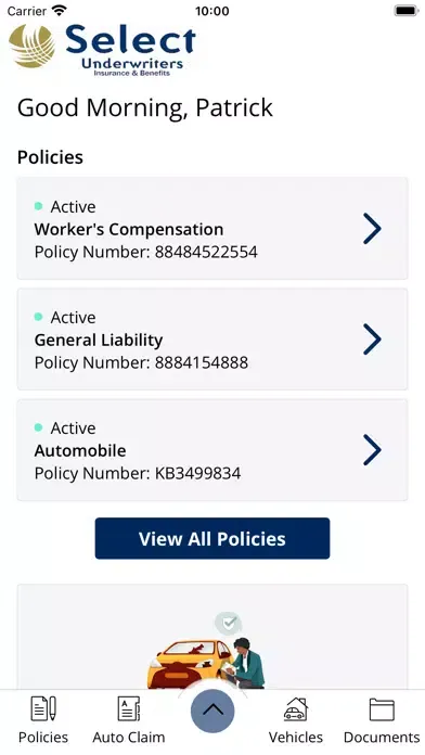 Capturas de pantalla de Select Underwriters
