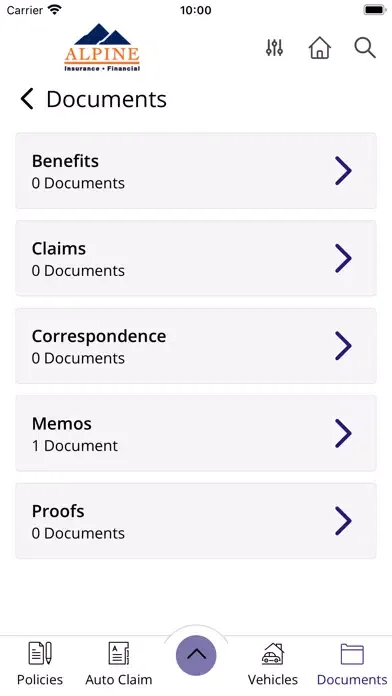 Captures d'écran de Alpine Insurance