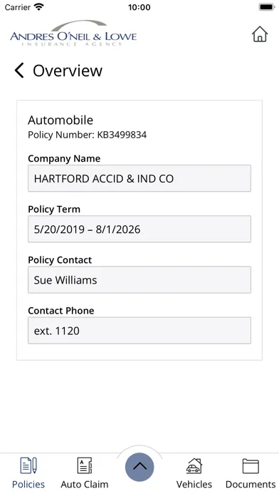 Andres O'Neil & Lowe Online Screenshots