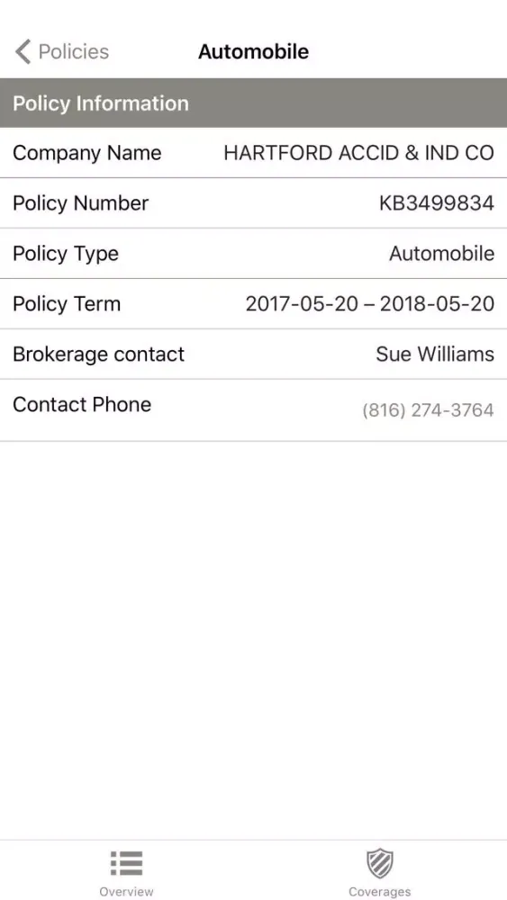 Tangkapan skrin Assurances ML Inc. Online