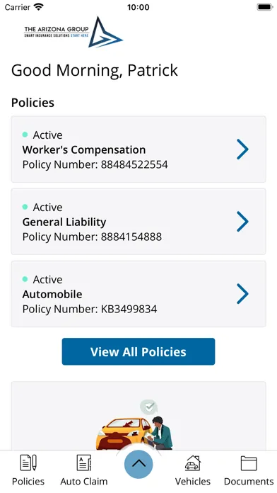ภาพหน้าจอของ The Arizona Group TAG 24/7