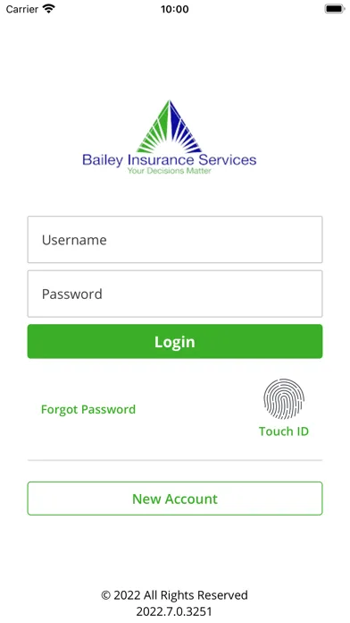 Bailey Insurance Svcs Online Screenshots