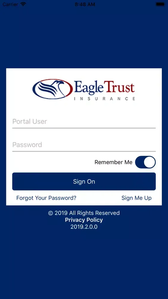 Eagle Trust Insurance Screenshots