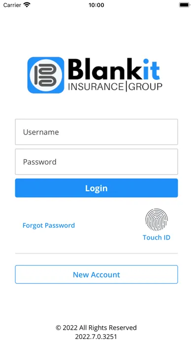 Tangkapan layar Blankit Insurance Group