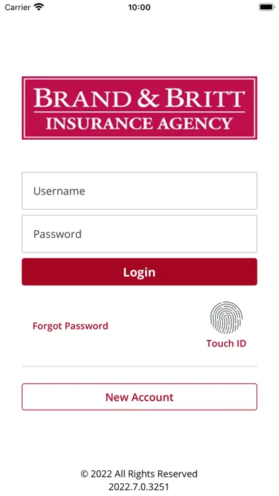 Captures d'écran de Brand & Britt Insurance Online