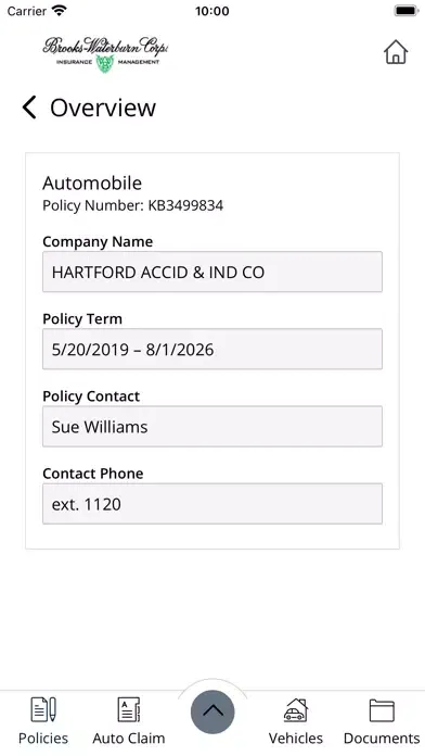 Brooks-Waterburn Corp. Online Screenshots