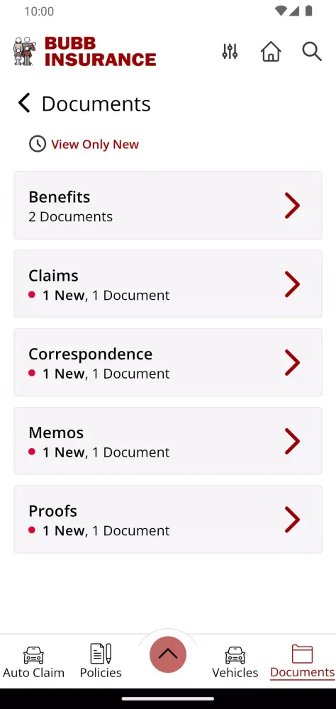Bubb Insurance Online Screenshots