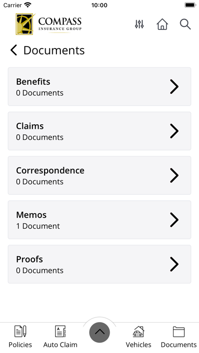 Compass Insurance Group Online Screenshots