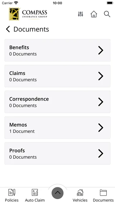 Скриншоты Compass Insurance Group Online