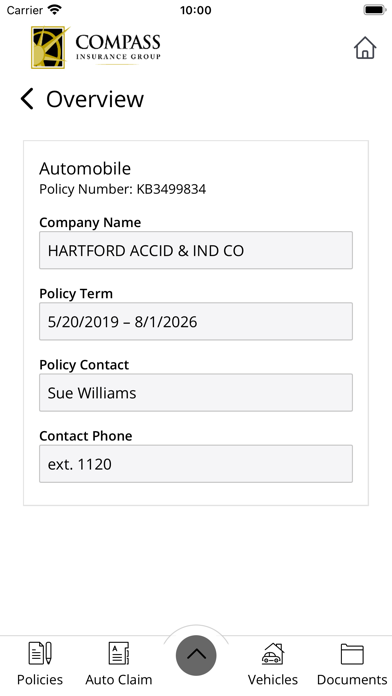 Compass Insurance Group Online Screenshots