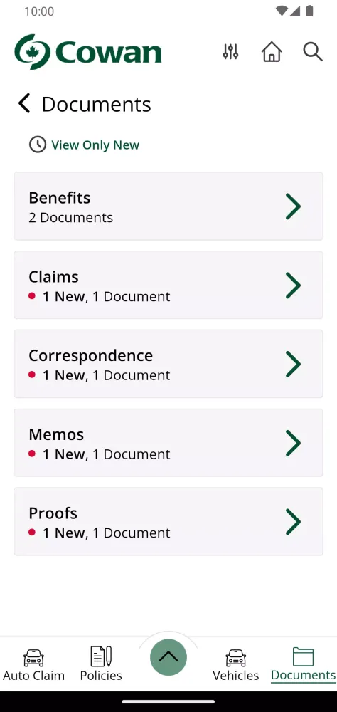 Cowan Insurance Group Access24 Screenshots