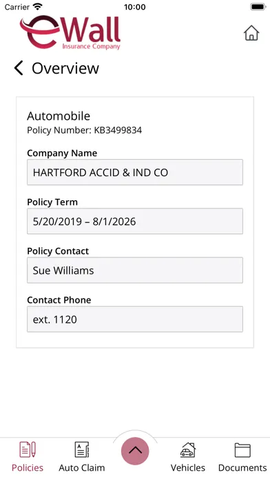Ewall Insurance Company应用截图