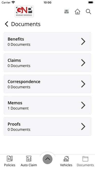 Screenshot di GNP Insurance Brokerage Online