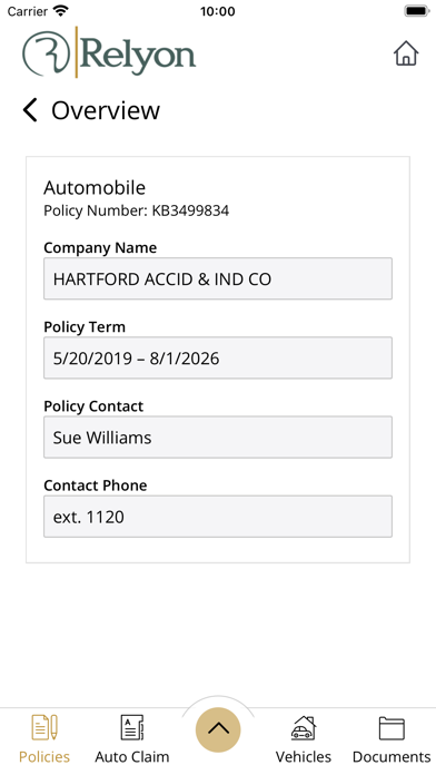 Relyon Insurance Services स्क्रीनशॉट