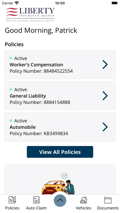 Screenshot di Liberty Insurance Agency 24/7
