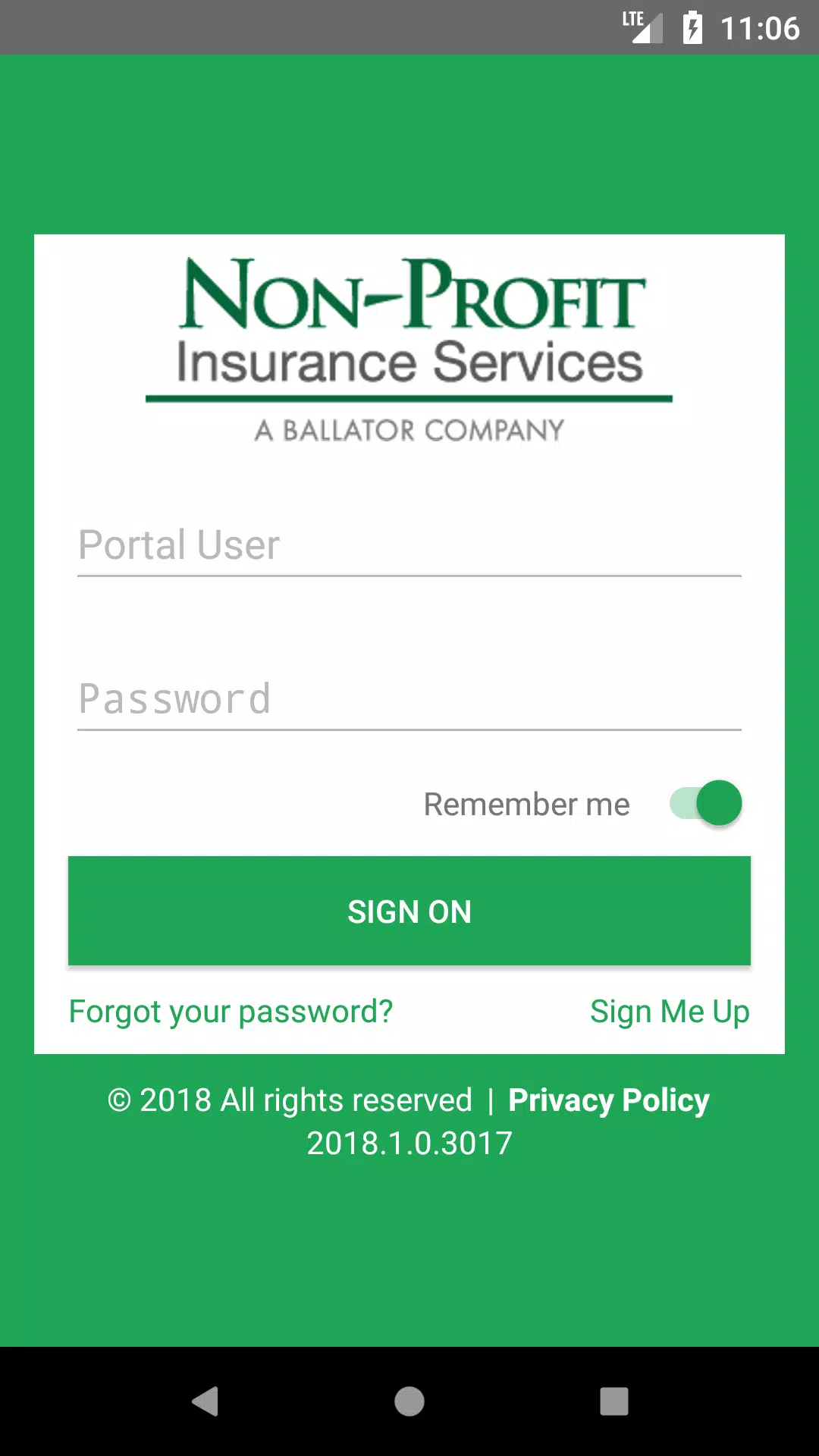 Non-Profit Insurance Services Screenshots