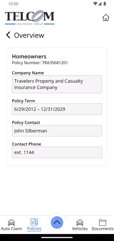 Telcom Insurance Group Online Screenshots