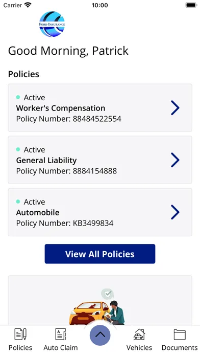 Ford Insurance Online Screenshots