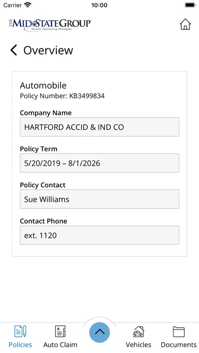 Mid-State Insurance Online应用截图