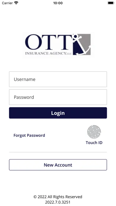 Capturas de tela do Ott Insurance Agency