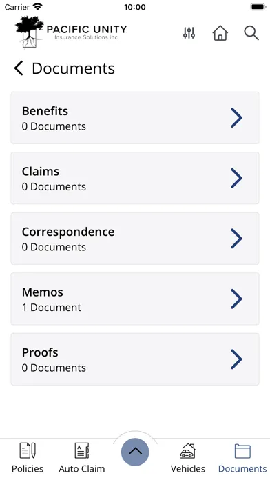 Pacific Unity Insurance Online Screenshots