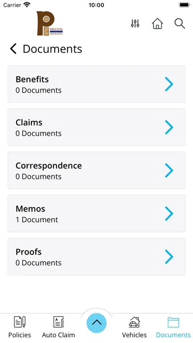 Ảnh chụp màn hình của Preston Insurance Svcs Online