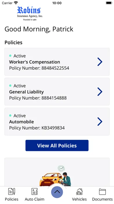 Robins Insurance Agency应用截图