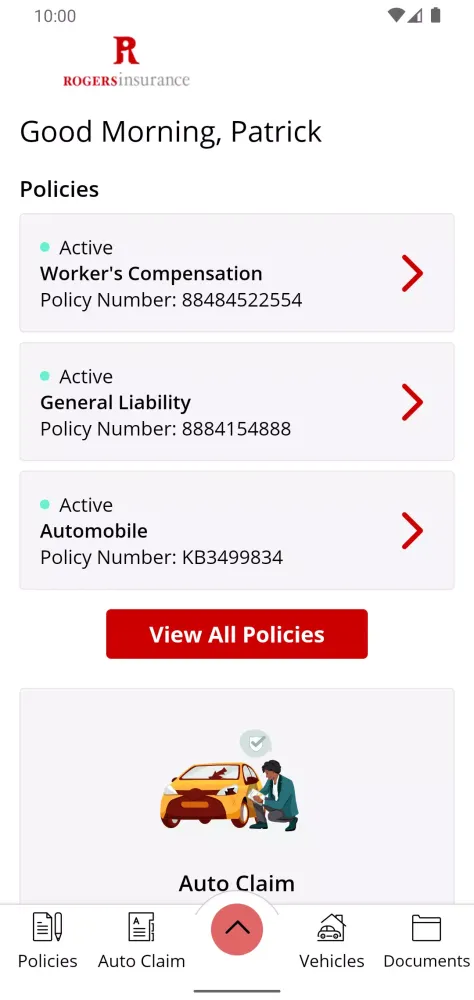 Rogers Insurance Agency Online سکرین شاٹس
