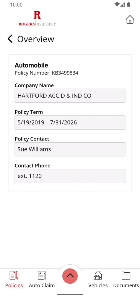 Rogers Insurance Agency Online سکرین شاٹس