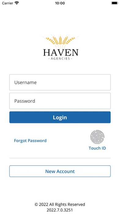 Zrzuty ekranu Haven Agencies Online