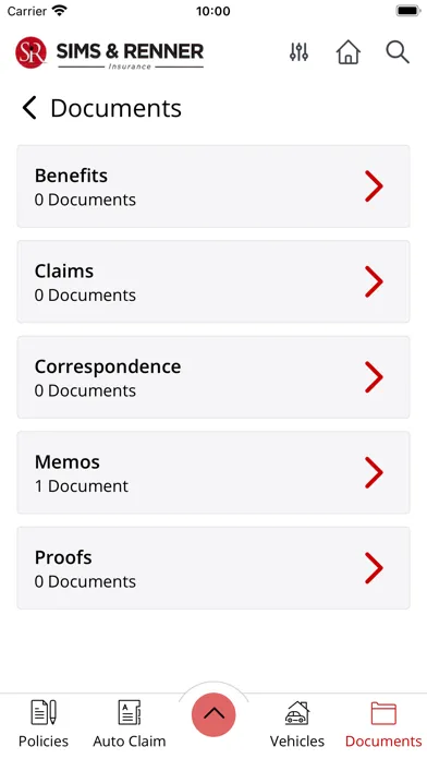 Sims Insurance Inc. Online Screenshots