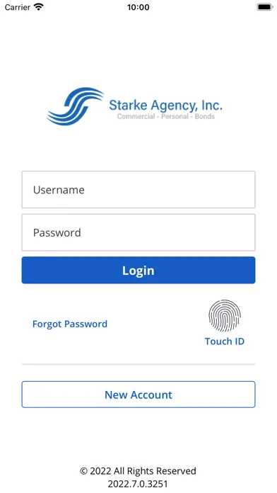 Captures d'écran de Starke Agency, Inc. Mobile App