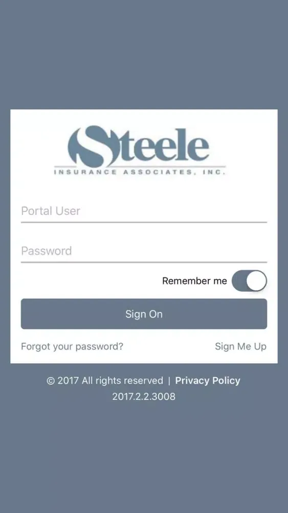 Steele Ins Assoc Inc Online Ekran Görüntüleri