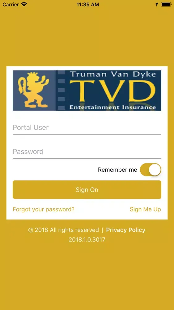Tangkapan layar Truman Van Dyke Company Online
