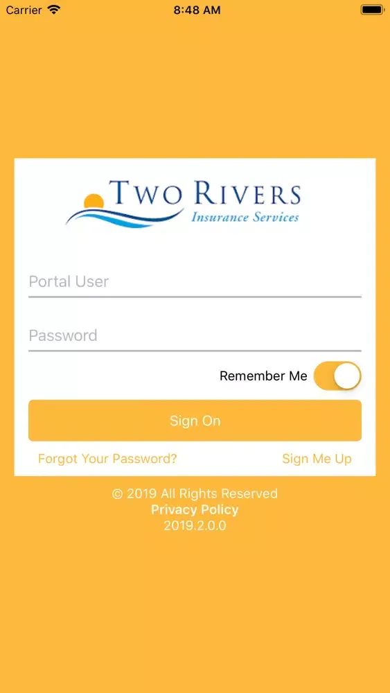 Two Rivers Insurance Online Screenshots