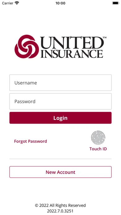Captures d'écran de United Insurance