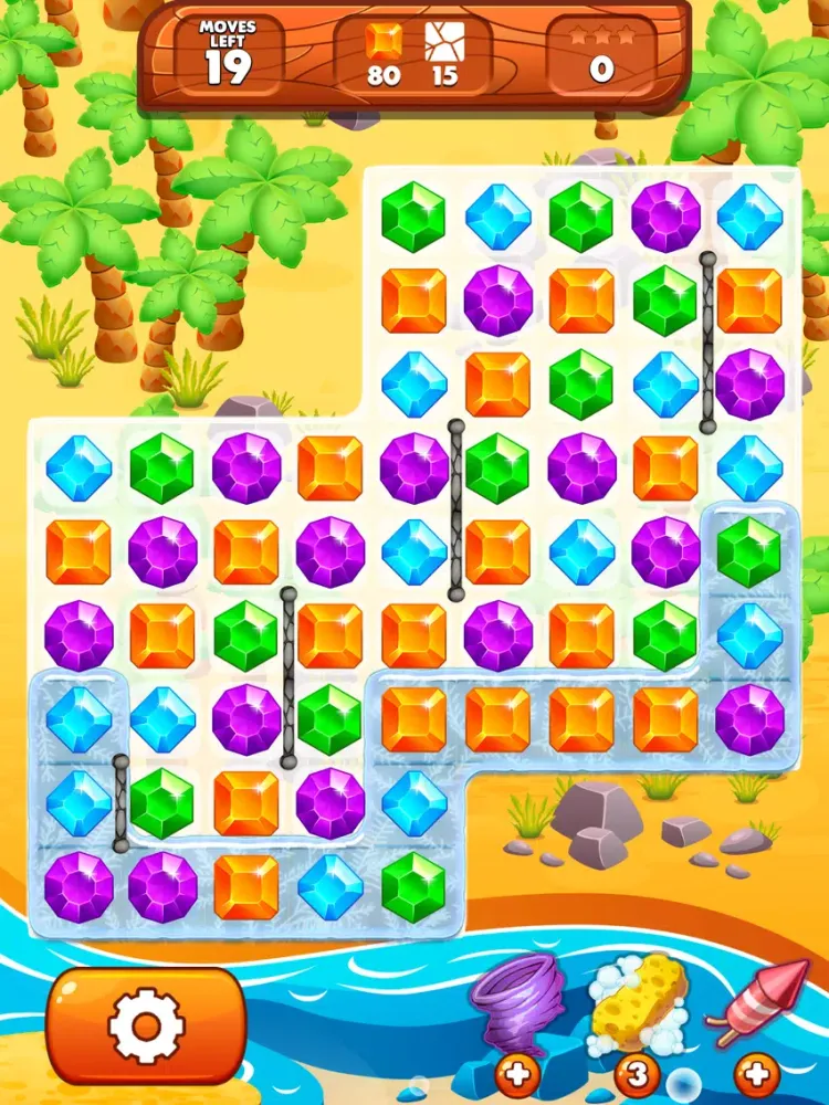 Island Adventure: Match-3 Game iPad  Screenshots