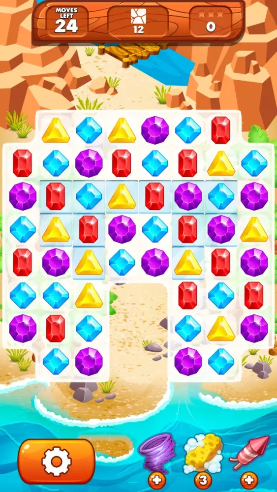 Island Adventure: Match-3 Game Screenshots