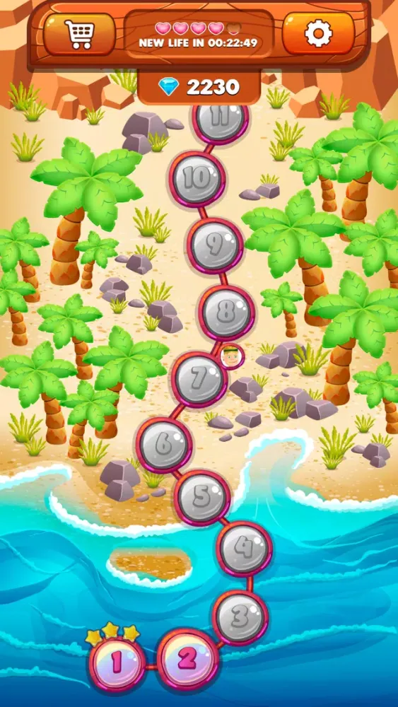 Island Adventure: Match-3 Game Screenshots