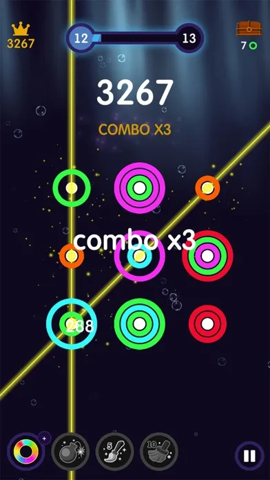 Pop Rings: Color Puzzle Game Screenshots