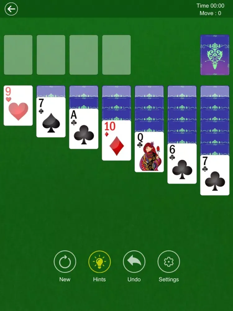 Best Spider Solitaire Game iPad  سکرین شاٹس