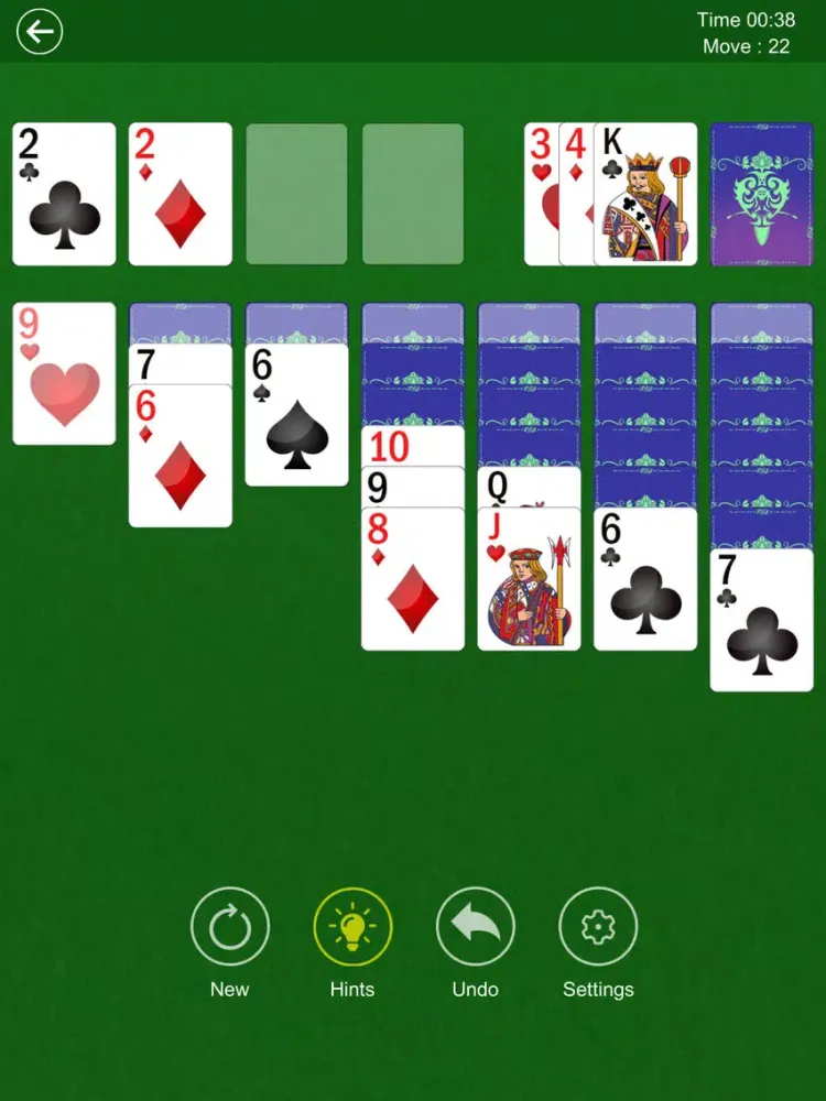 Best Spider Solitaire Game iPad  سکرین شاٹس